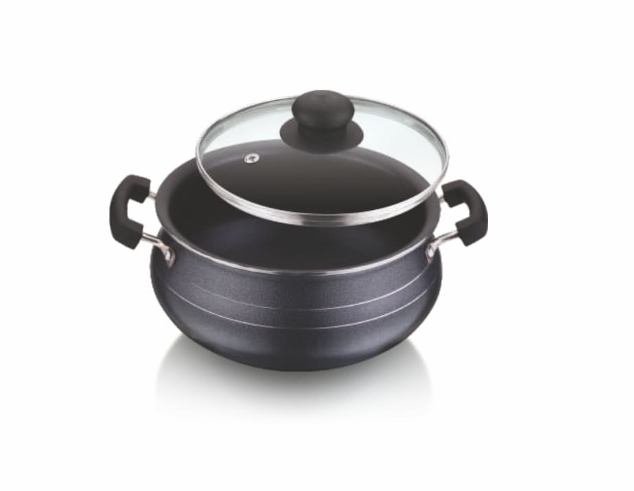 TEJAS Non-Stick Handi with Glass Lid â€“ HMT