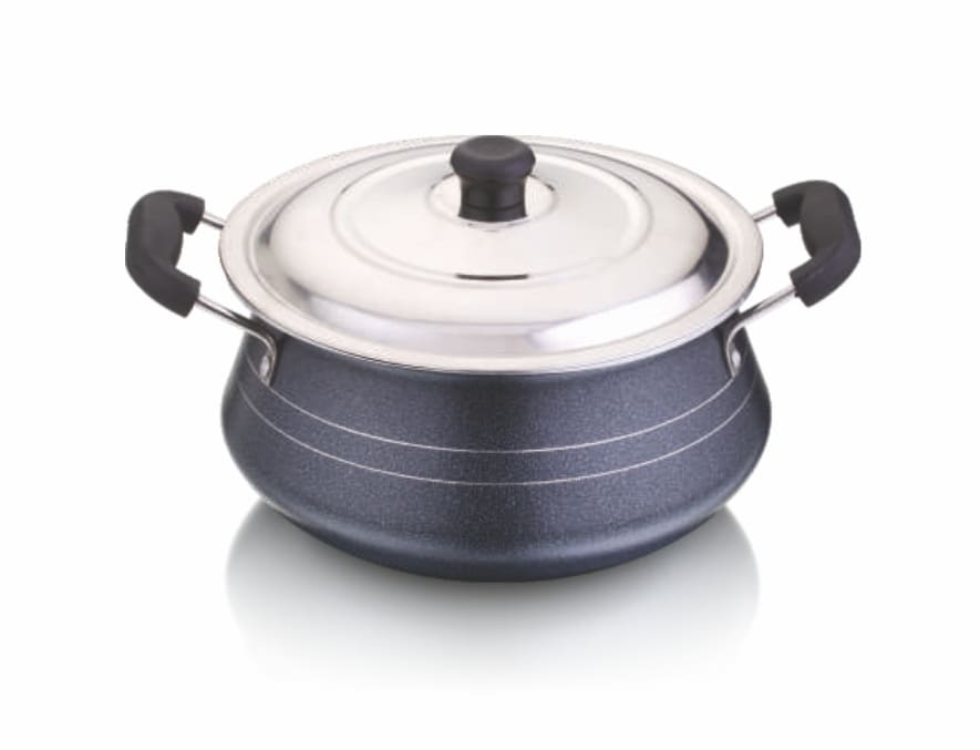 TEJAS Non-Stick Big Handi with S.S. Lid