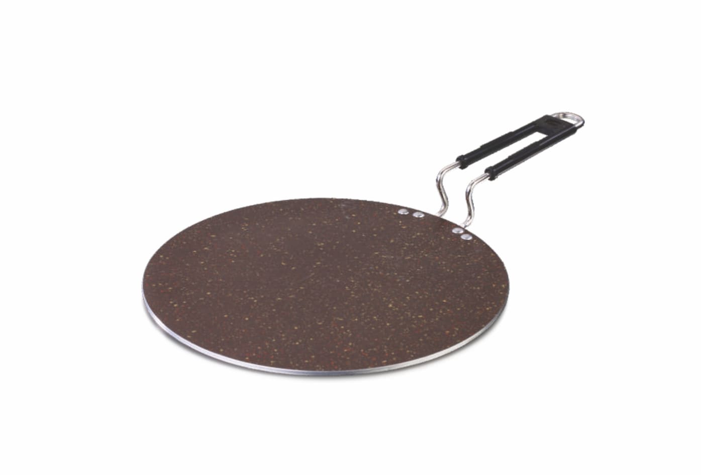 TEJAS Diamond Non-Stick Super Flat Tawa â€“ Fixed Handle