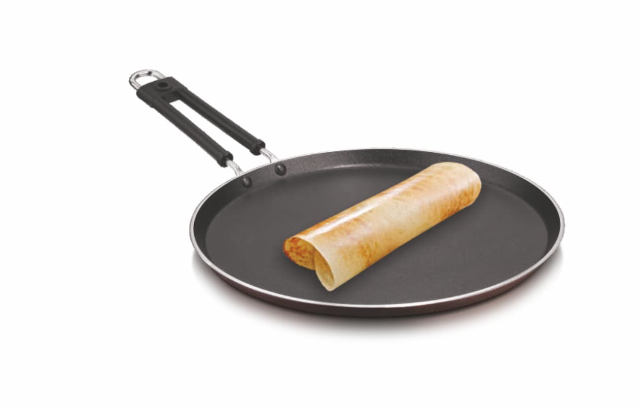 TEJAS Non-Stick Dosa Tawa with Fixed Handle